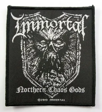 Immortal - 'Northern Chaos Gods' Woven Patch