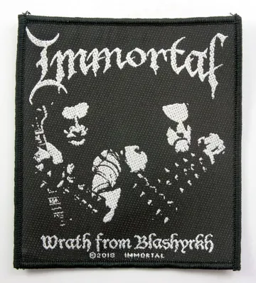 Immortal - 'Wrath from Blashyrkh' Woven Patch