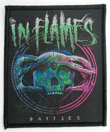 In Flames - 'Battles' Woven Patch
