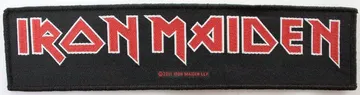 Iron Maiden - 'Logo' Woven Strip Patch