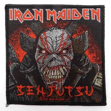 Iron Maiden - 'Senjutsu Back Cover' Woven Patch
