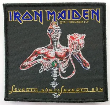 Iron Maiden - 'Seventh Son' Woven Patch