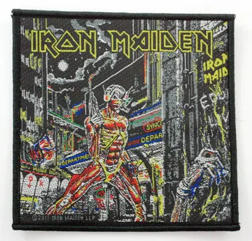 Iron Maiden - 'Somewhere in Time' Woven Patch