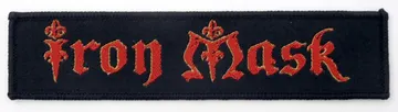 Iron Mask - 'Logo' Woven Patch