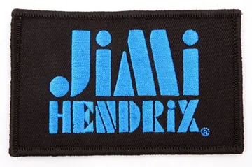 Jimi Hendrix - 'Logo' Woven Patch