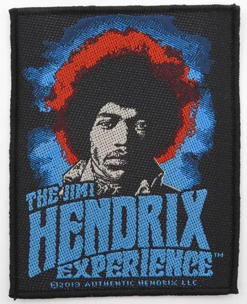 Jimi Hendrix - 'The Jimi Hendrix Experience' Woven Patch