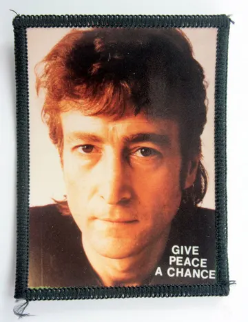 John Lennon - 'Give Peace a Chance' Photo Patch