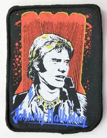 Johnny Hallyday - 'Johnny' Printed Patch