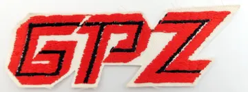Kawasaki - 'GPZ' Embroidered Patch