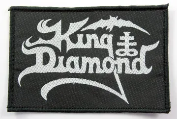 King Diamond - 'Logo' Woven Patch