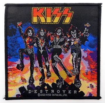 Kiss - 'Destroyer' Woven Patch
