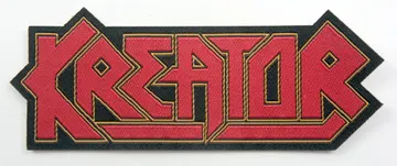 Kreator - 'Logo Cut Out' Woven Patch