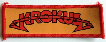 Krokus - 'Logo' Printed Patch