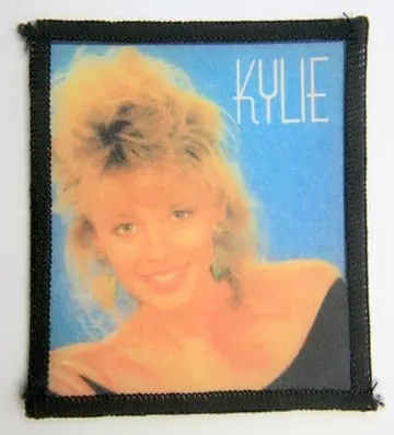 Kylie Minogue - 'Blue Background' Printed Patch