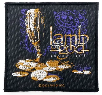 Lamb of God - 'Sacrament' Woven Patch