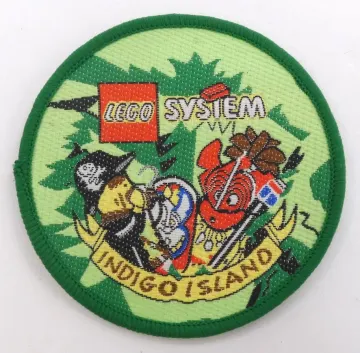 Lego System - 'Indigo Island' Woven Patch