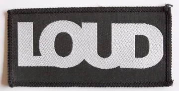 Loud - 'Logo' Woven Patch