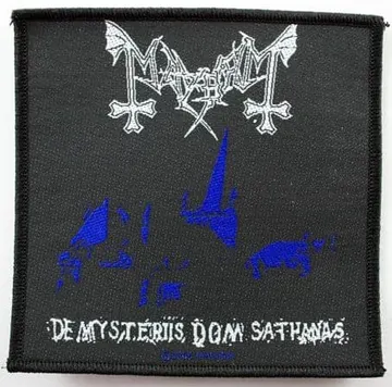 Mayhem - 'De Mysteriis Dom Sathanis' Woven Patch