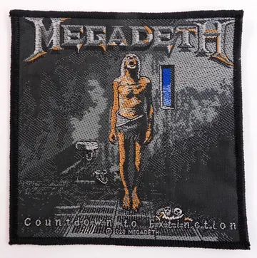 Megadeth - 'Countdown to Extinction' Woven Patch