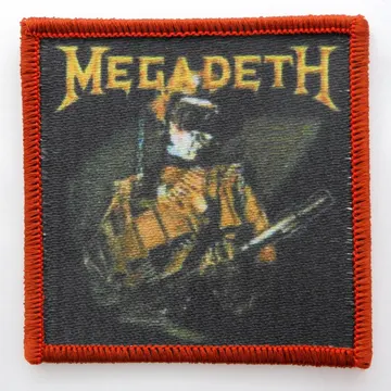 Megadeth - 'So Far, So Good' Printed Patch
