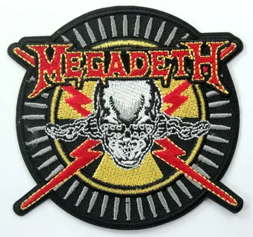 Megadeth - 'Vic' Embroidered Patch