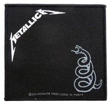 Metallica - 'Black Album' Woven Patch