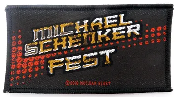 Michael Schenker - 'Fest' Woven Patch * MSG *