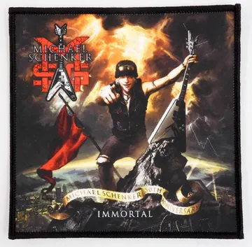 Michael Schenker Group - 'Immortal' Printed Patch * MSG *