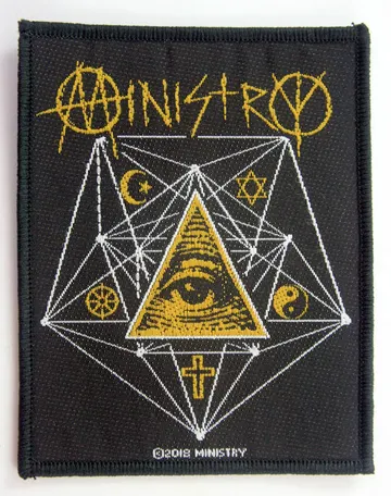 Ministry - 'All Seeing Eye' Woven Patch