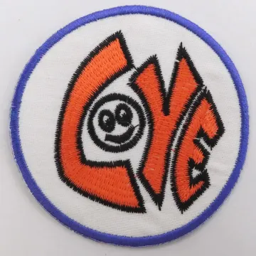 Love - Round Embroidered Patch