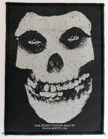 Misfits - 'Skull' Woven Patch