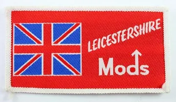Mods - 'Leicestershire' Woven Patch