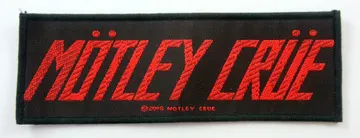 Motley Crue - 'Logo' Woven Patch