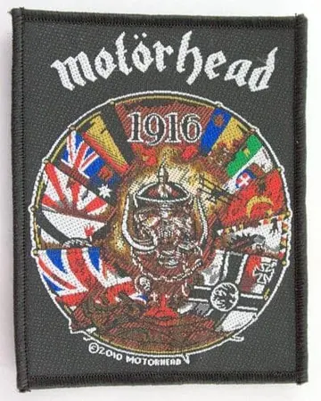 Motorhead - '1916' Woven Patch