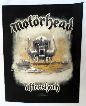 Motorhead - 'Aftershock' Giant Printed Backpatch
