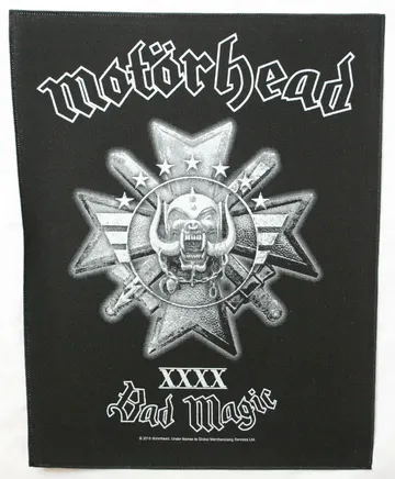 Motorhead - 'Bad Magic' Giant Printed Backpatch