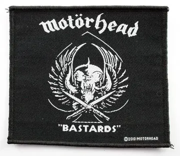 Motorhead - 'Bastards' Woven Patch