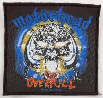 Motorhead - 'Overkill' Woven Patch