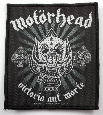 Motorhead - 'Victoria Aut Morte' Woven Patch