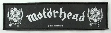 Motorhead - 'Warpig' Woven Strip Patch