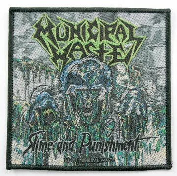 Municipal Waste - 'Slime and Punishment' Woven Patch