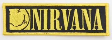 Nirvana - 'Happy Face Logo' Embroidered Patch