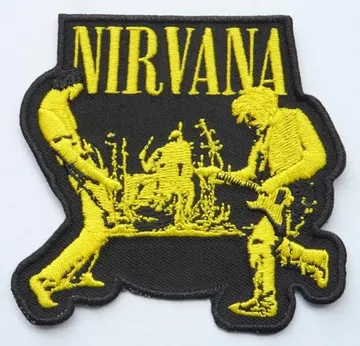 Nirvana - 'Live' Embroidered Patch
