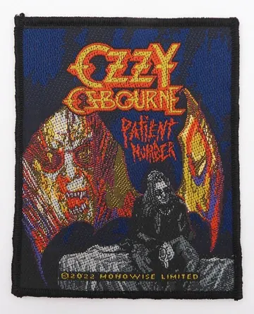 Ozzy Osbourne - 'Patient Number 9' Woven Patch