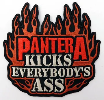 Pantera  - 'Kicks Everybody's Ass' Embroidered Patch