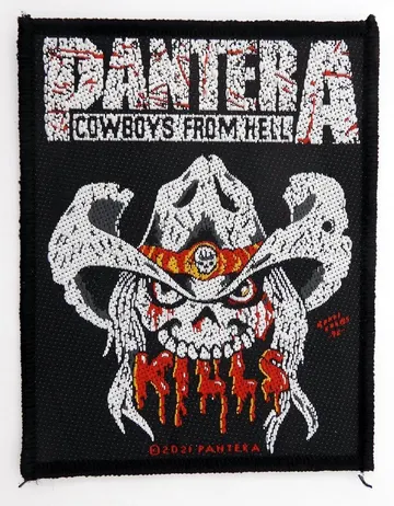 Pantera - 'Kills' Woven Patch