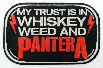 Pantera  - 'My Trust' Embroidered Patch