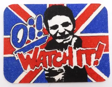 Oi! - 'Watch It!' Printed Patch