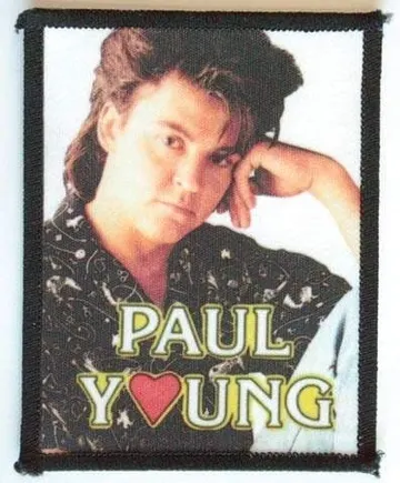 Paul Young - Printed Patch