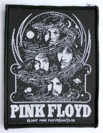 Pink Floyd - 'Cosmic Faces' Woven Patch